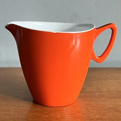 Vintage Gaydon Melaware Orange Jug Small Retro Camping Caravan Plastic • £5