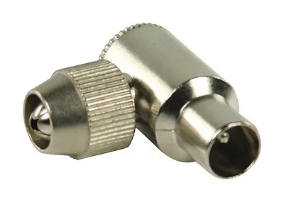£3.29 • Buy 2 X 90 Degree Auline® Male Coax Plug Connector RF Right Angle Angled TV Aerial
