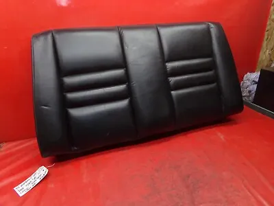 94-98 Mustang Convertible Black Blk Bk Leather Rear Back Upper Seat Cushion Oem • $275