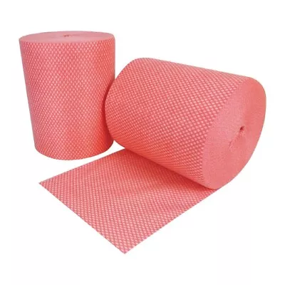 £50.01 • Buy EcoTech Envirolite Super Antibacterial Cleaning Cloths Red (Roll Of 2 X 500) - F