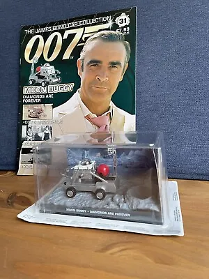 THE JAMES BOND CAR COLLECTION No.31 MOON BUGGY  DIAMONDS ARE FOREVER  FABBRI • £12.50