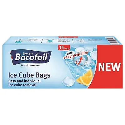 Bacofoil Ice Cube Bags 15pk • £5.49