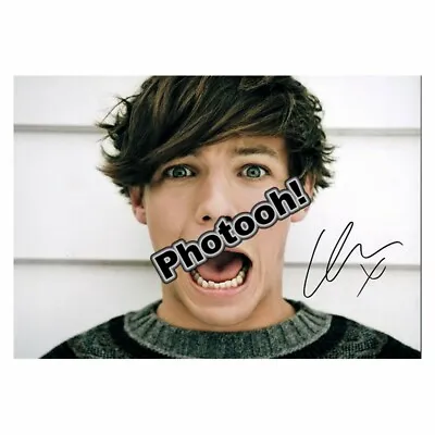 Louis Tomlinson (One Direction) 8x10 Autograph Signed REPRINT RP #8672 • £14.36