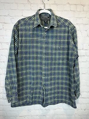 NATIONAL OUTFITTERS Long Sleeve Button Up Flannel Shirt Sz XL • $12.15