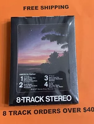 America Harbor 8 Track Tape New/Sealed • $6