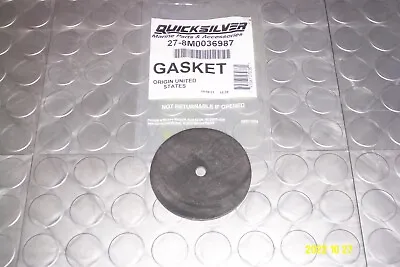 Mercury Mercruiser Quicksilver Heat Exchanger End Cover Gasket  OEM 27-8M0036987 • $19.95