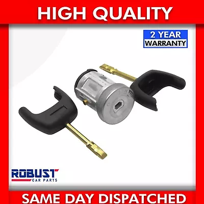 Ignition Switch & Barrel Cyclinder Lock Cylinder Key For Ford Transit Mk7  • £14.30