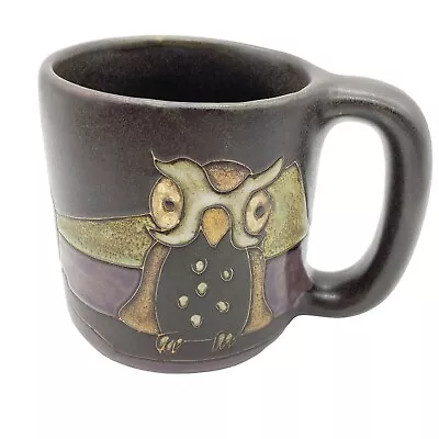 Mara Mexico Owl Stoneware Mug Cup Coffee Tea Birds Owls • $30