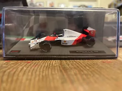 F1 Die-cast Model 1990 Mclaren MP4/5B AYRTON SENNA New & Sealed • £24.99