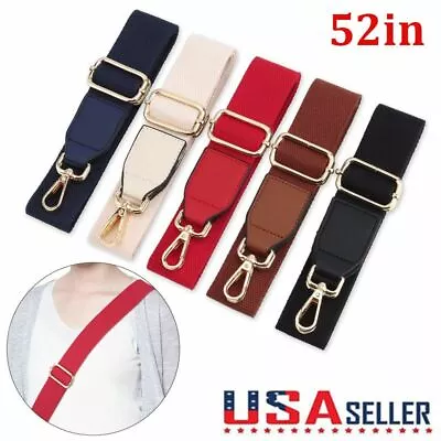 52  Replacement Purse Canvas Strap Handle Shoulder Crossbody Handbag Bag Belt • $7.61