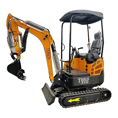 4000 Lbs Terror XVIII Mini Excavator EPA Certified USA KUBOTA Diesel Machine • $13199