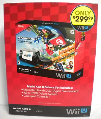 Mario Kart 8 Wii U Nintendo Game Store Promotional Promo Display Box Sign • $49.99