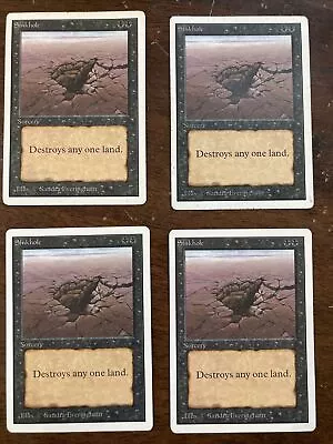 Magic: The Gathering / MtG Sinkhole X4 Unlimited • $85