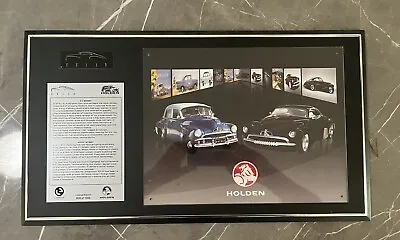 Fj Holden And Efijy Limited Edition Wall Plaque • $95
