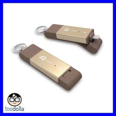 $99.90 • Buy IKlips DUO Apple Lightning USB 3.1 Flash Memory Drive, IPhone & IPad, 32GB, Gold