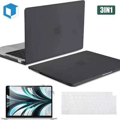 $14.99 • Buy For MacBook Air Pro M2 M1 13” Matte Hard Case &Keyboard Cover &Screen Protector