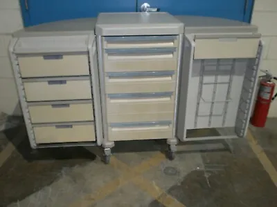 Metro Starsys Butterfly 5 Drawer Medical Procedure Supply Crash Cart • $425