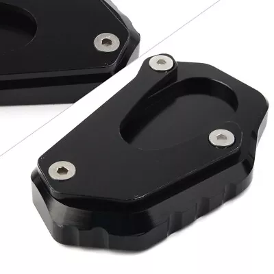 Black Side Kickstand Stand Enlarger Extension Plate For Suzuki V-Strom 1050A/XT • $16.15