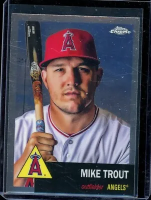 2022 Topps Chrome Platinum Mike Trout #50 • $1.99
