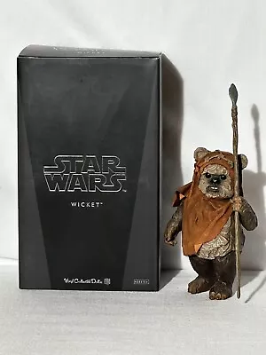 Star Wars Medicom Sideshow Tomy RAH VCD Vinyl Collectible Doll Wicket 2008 • $25