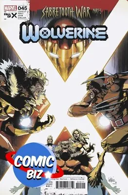 Wolverine #45 (2024) 1st Printing Main Cover Marvel Comics • £5.15