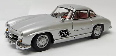 1954 Mercedes Benz 300 SL Silver 1/18 Minichamps 180 039000 MB No Autoart Exoto • $131.33