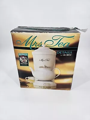 Mrs. Tea Details By Mr. Coffee New Old Stock Never Opened • $90