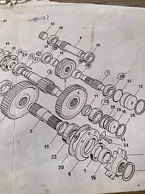 £495 • Buy Hymac 580C 580BT Complete Track Gearbox You Will Receive All Parts As Picture
