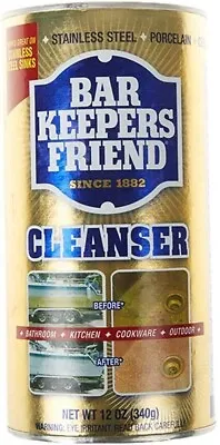 Bar Keepers Friend Cleanser 12 Oz (340 G) • £8.89