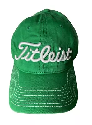 Titleist Vokey Design BV Wings Adjustable Golf Hat One Size Green White RARE • $29.98