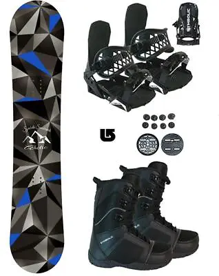 Symbolic Arctic Snowboard+Bindings+Boots Men Women Complete Package +burton Dcal • $319.99
