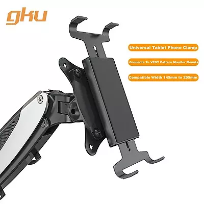 $38 • Buy Gku™ Tablet IPad Connector Holder Mount For VESA Monitor Arm Monitor Mounts
