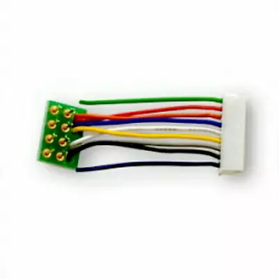 Digitrax DHWHPS ~ New 2024 ~ 9 Pin JST To 8 Pin Plug DCC Short Decoder Harness  • $8.23