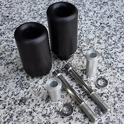 No-Cut Black Frame Sliders For Suzuki GSXR 1000 GSXR1000 2003-2004 • $19.95