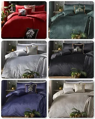 Duvet Cover Bedding Set Montrose Velvet Luxury By Laurence Llewelyn-Bowen • £42.29