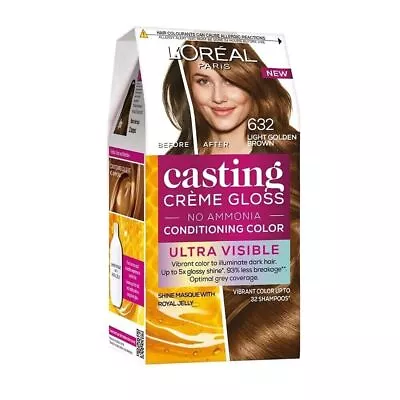 L'Oreal Paris Casting Crème Gloss Conditioning Hair Color Ultra 100gm + 60ml FS • £27.80