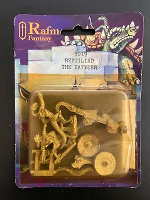 RAFM Fantasy Miniatures 3019 Reptiliad The Rattler. New & Sealed In Pack • $29.99