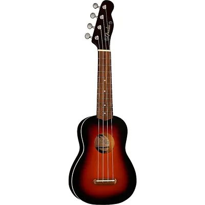 $89.99 • Buy Fender Venice Soprano Ukulele Walnut Fingerboard 2-Color Sunburst