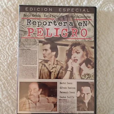 Reportera En Peligro Pelicula Mexicana Mario Almada Neuvo DVD Muy Bien *New* • $9.96