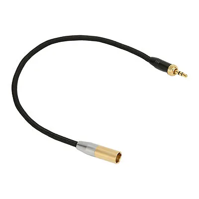 3.5mm To Mini XLR Cable Internal Thread Gold Plated 3 Pin Stereo Noiseless S AUS • £10.61