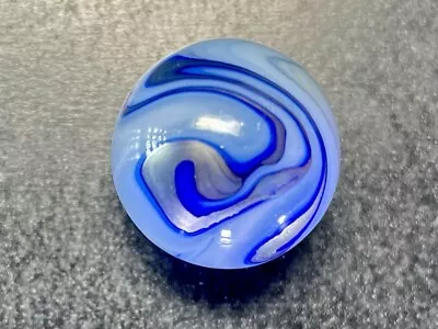 Vintage Marbles. Champion Agate Metallic Swirl.   Mint 5/8 +- • $9.99