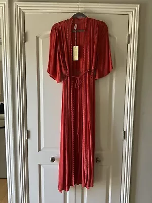Elan Maxi Cover Up Dress Size Small • $25