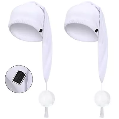 2 Pcs Night Sleeping Cap Men Adjustable Stocking Cap Drawstring Sleeping Night • $18.99