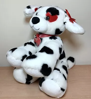Build A Bear Valentines Dalmatian Dog Soft Toy 11” Tall • £14.95