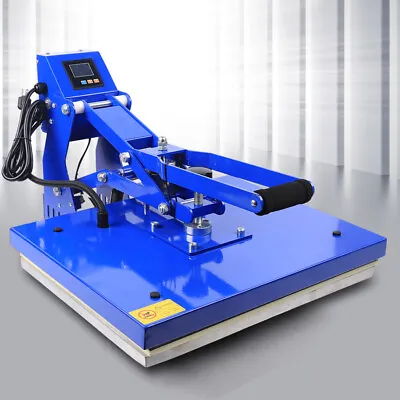 Upgraded Auto Open Heat Press Machine Clamshell 16x20 Slide Out Base T Shirt Htv • $365.75