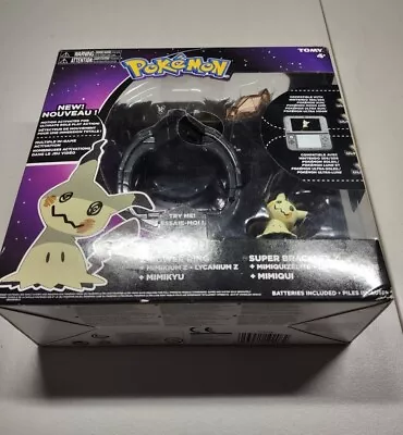 TOMY T19208 Pokemon Black Z-power Ring Toy With Mimikyu New Sealed • $50