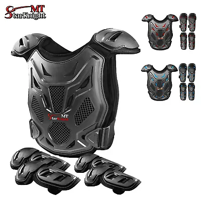 Kids Dirt Bike Gear Motorcycle Riding Professional Chest Protector Xmas Gifts • $63.69