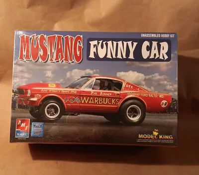 Mustang Funny Car Super Boss 427 Fuel Injected Drag Car Model Car Kit 1:25 Scale • $34.99