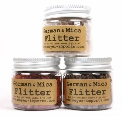 Mica Flakes Set Of 3-Pearl Red Brown - The Professionals Choice - 311-M-0709 • $18.95