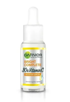 Garnier Bright Complete Vitamin C Booster Anti Dark Spots Face Serum 15 Ml • $9.99